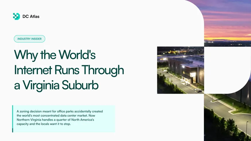 Ashburn Didn't Plan to Become the Center of the Internet. Now It Can't Stop.