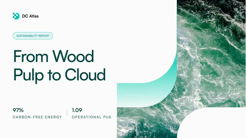 From Wood Pulp to Cloud: The Data Center Cooled by the Baltic Sea