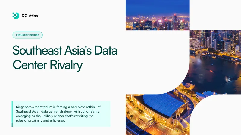 Singapore vs. Johor Bahru: Southeast Asia's Data Center Rivalry