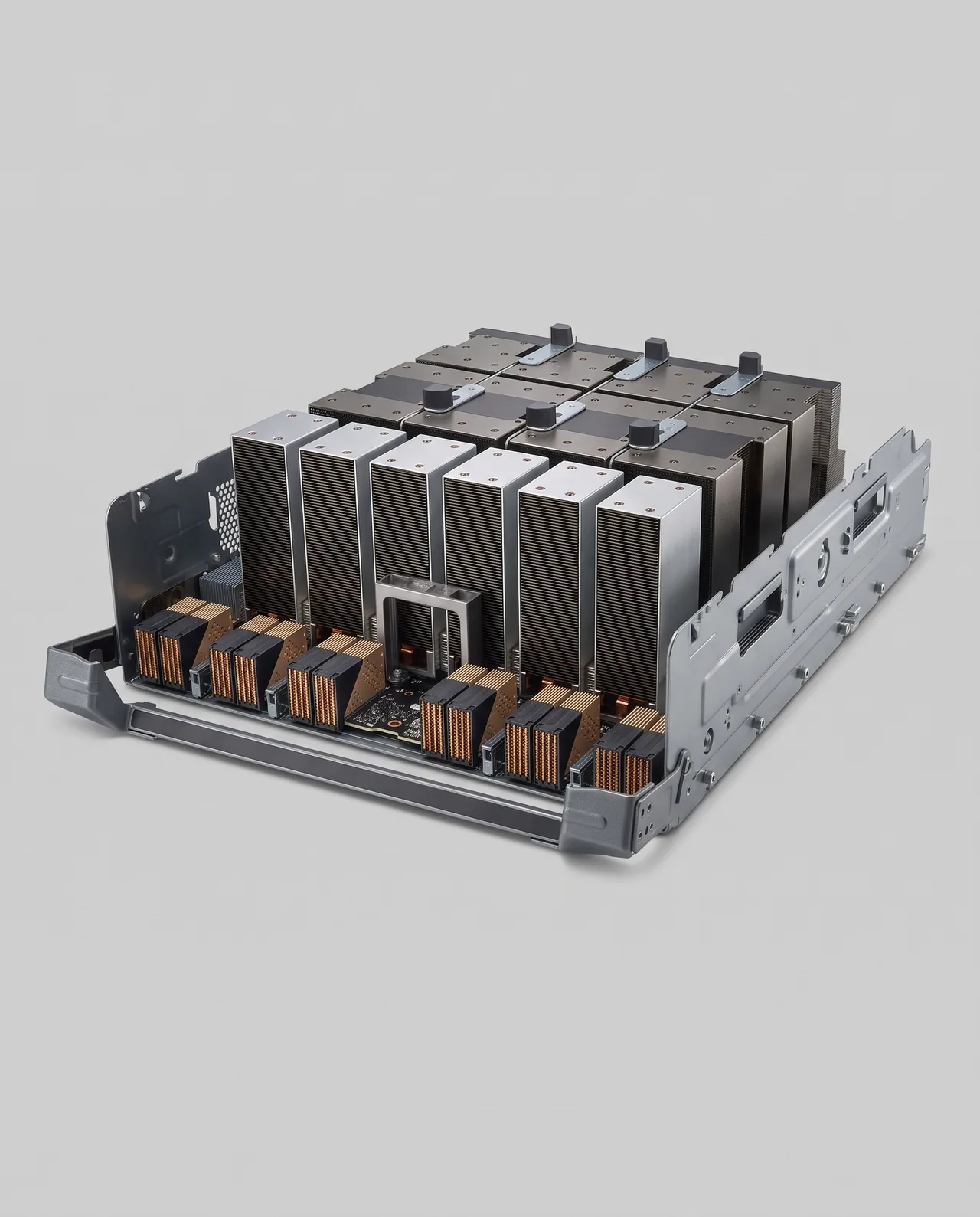 Dell PowerEdge XE9680 (8x NVIDIA H200) — render