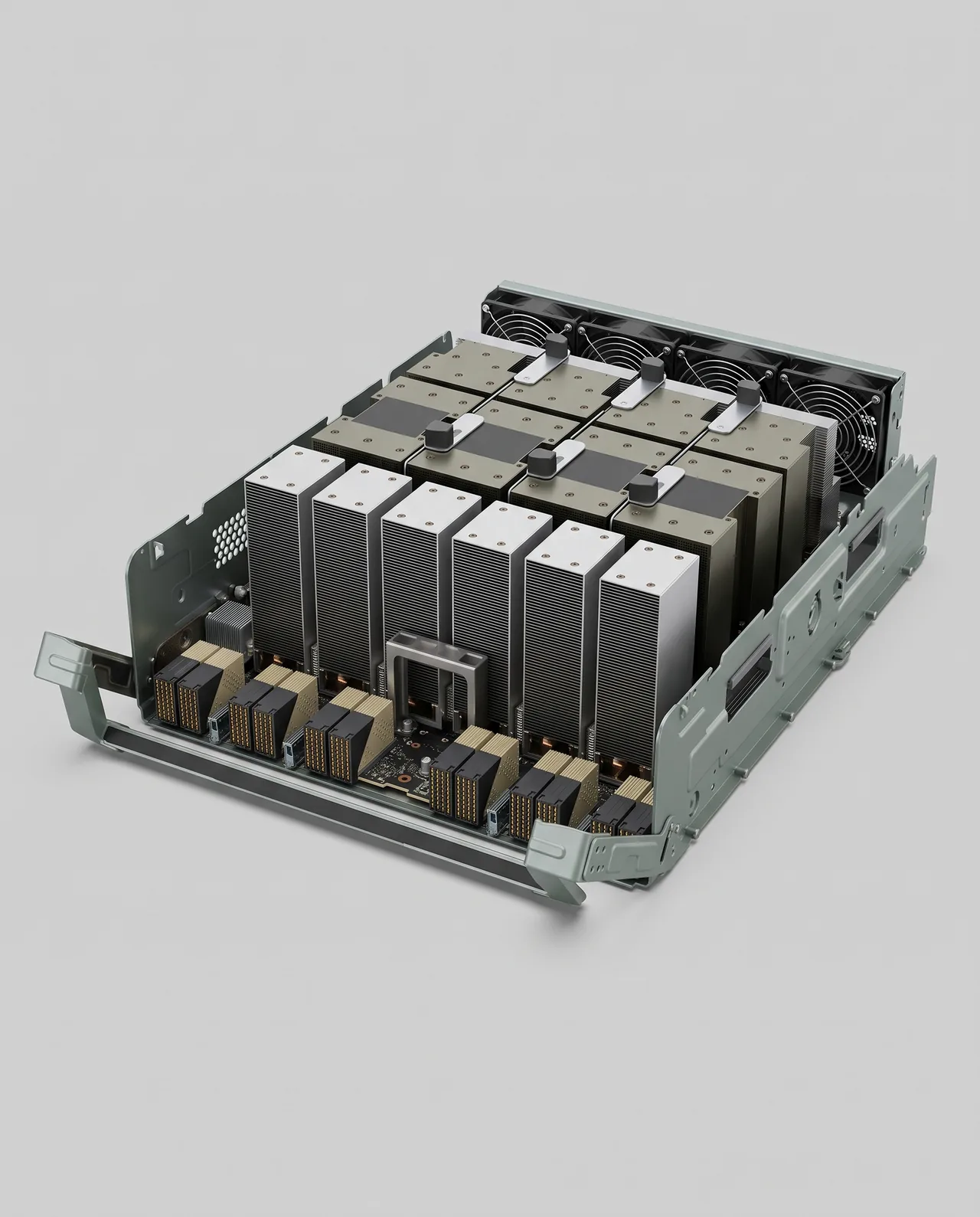 Dell PowerEdge XE9680 (8x Intel Gaudi 3) — render