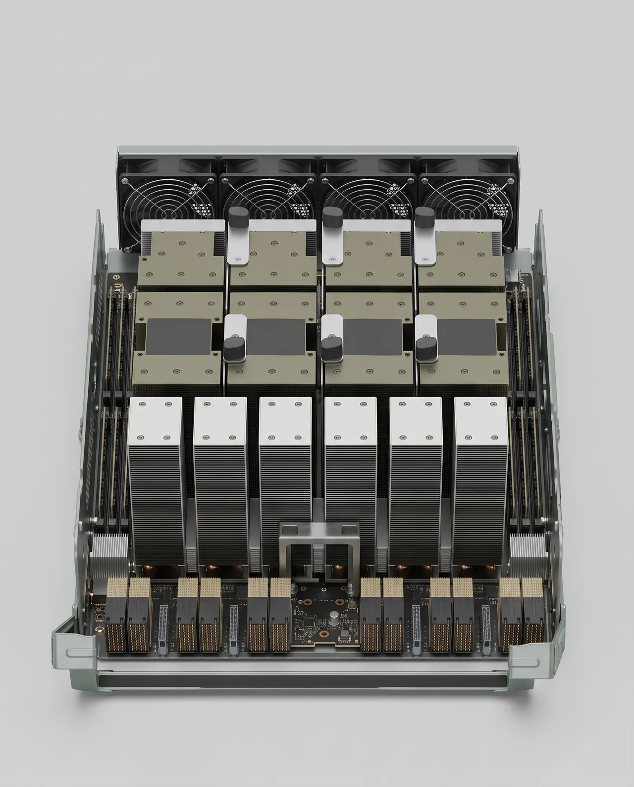Dell PowerEdge XE9680 (8x Intel Gaudi 3) — elevation
