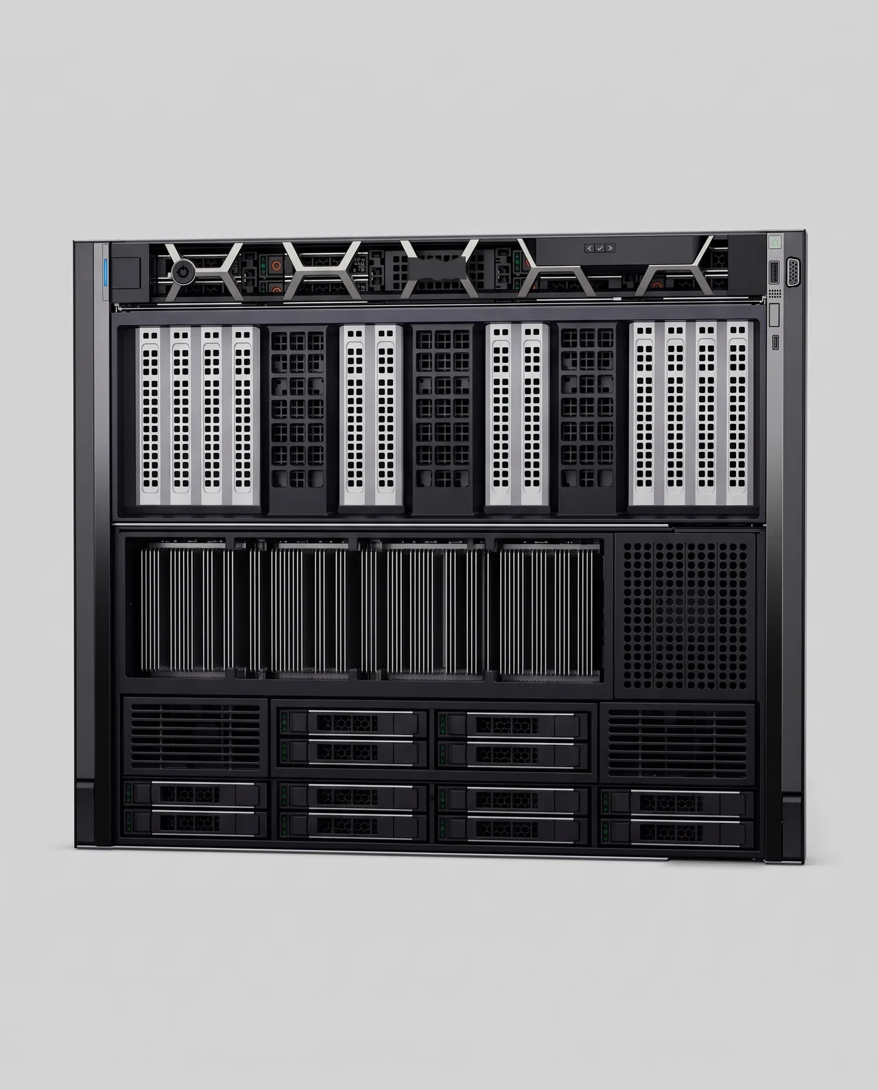 Dell PowerEdge XE9680L (8x NVIDIA B200) — render