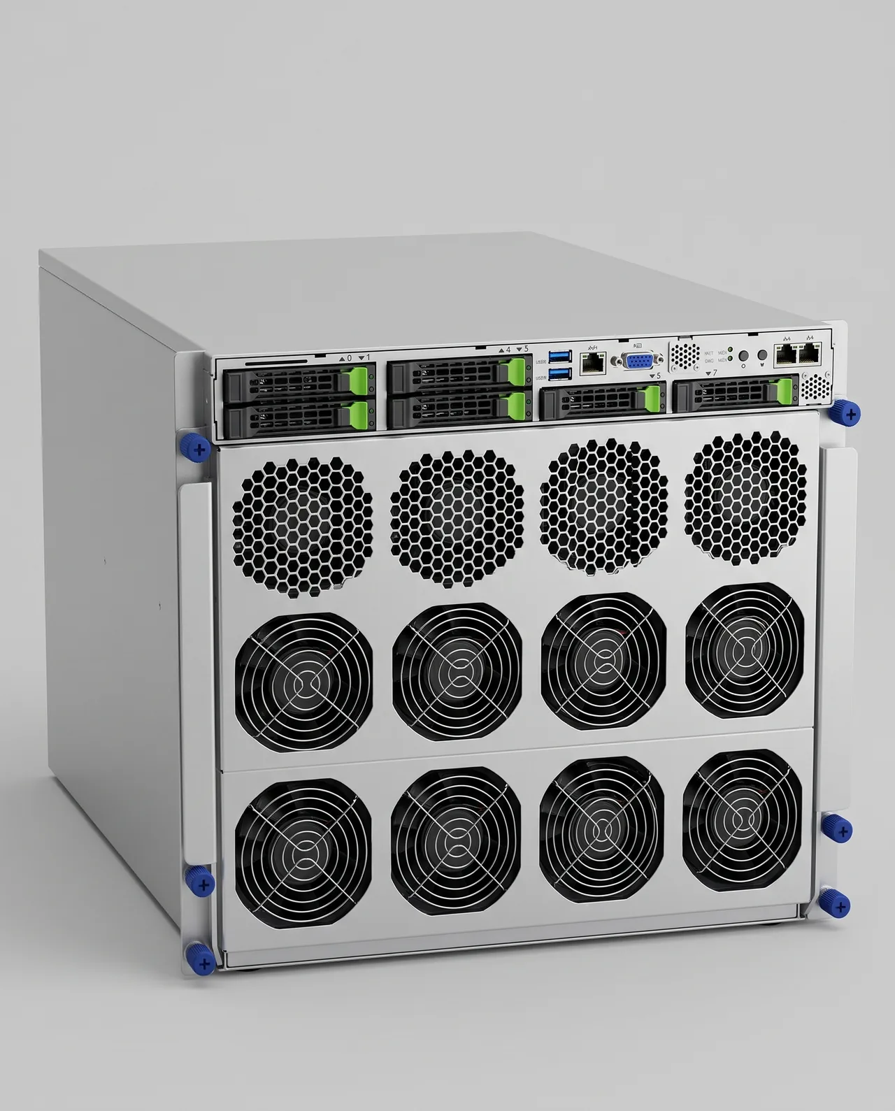 GIGABYTE G593-SD1-AAX3 (8x NVIDIA H200, air) — render