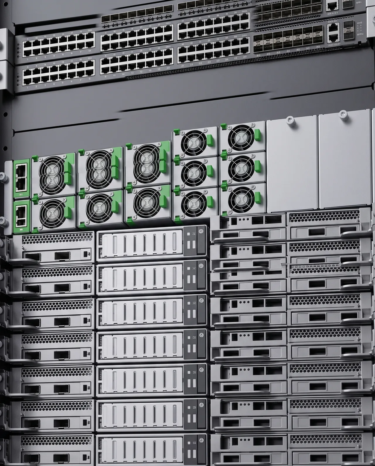 GIGABYTE GIGAPOD AI DLC Rack NVIDIA GB300 NVL72 (DLB2-CB3) — detail