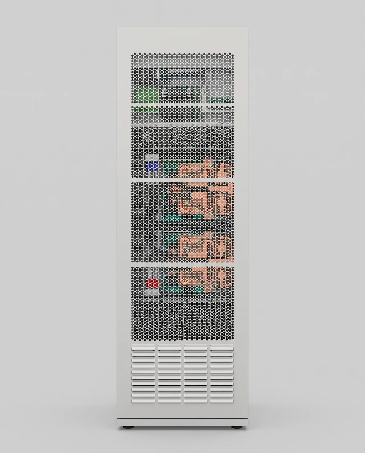 Lenovo NVIDIA GB300 NVL72 Rack Scale AI (Type 7DJV) — elevation