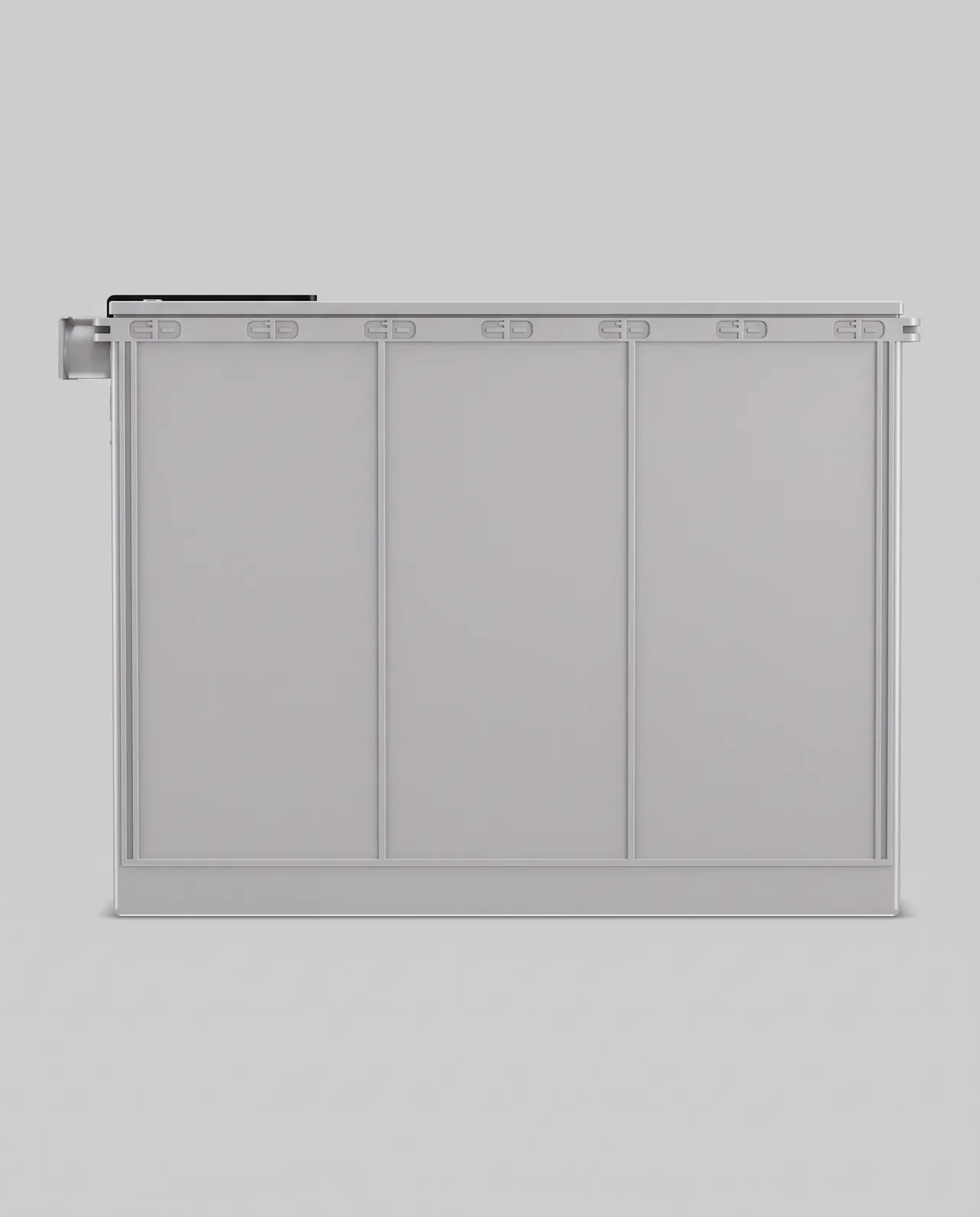 C&D Dynasty True Front Access UPS12-830MRXF — elevation